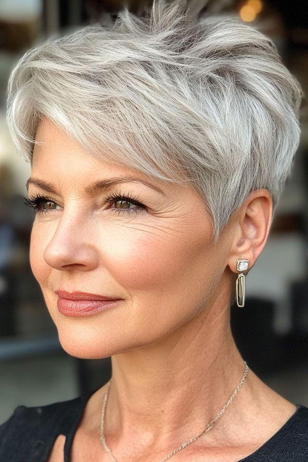 Strukturierter Pixie Cut für Frauen