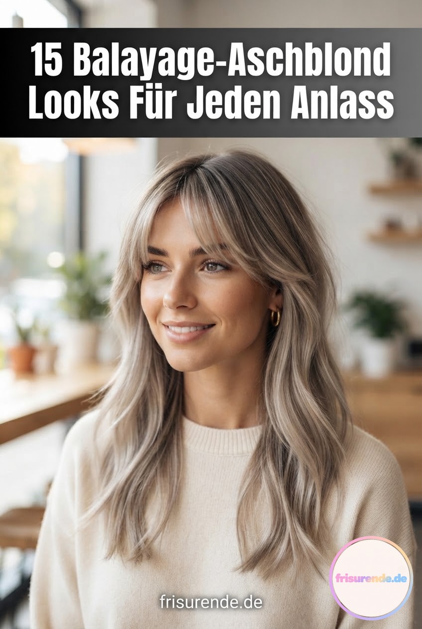 15 Balayage-Aschblond Looks Für Jeden Anlass
