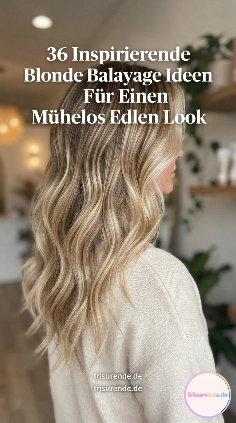 36 Inspirierende Blonde Balayage Ideen Für Einen Mühelos Edlen Look