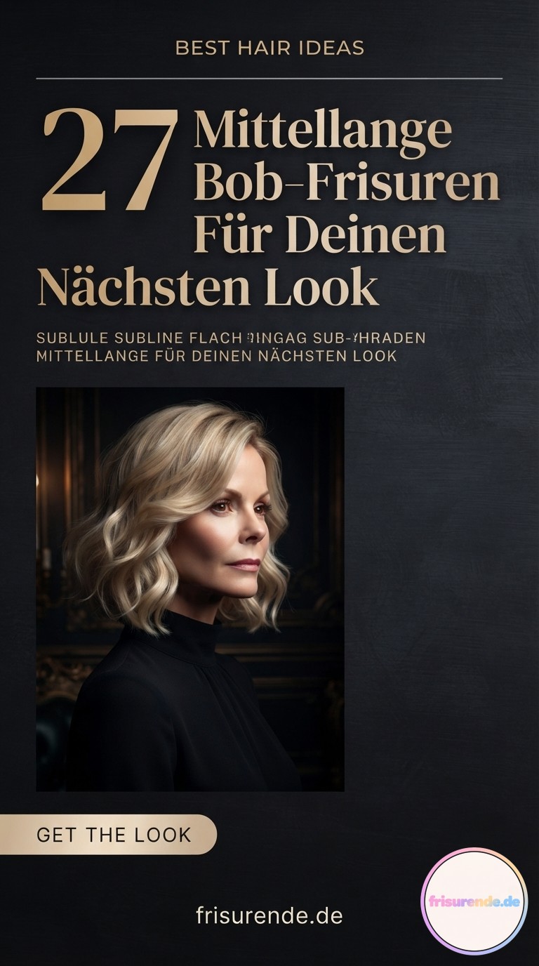27 Mittellange Bob-Frisuren Für Deinen Nächsten Look