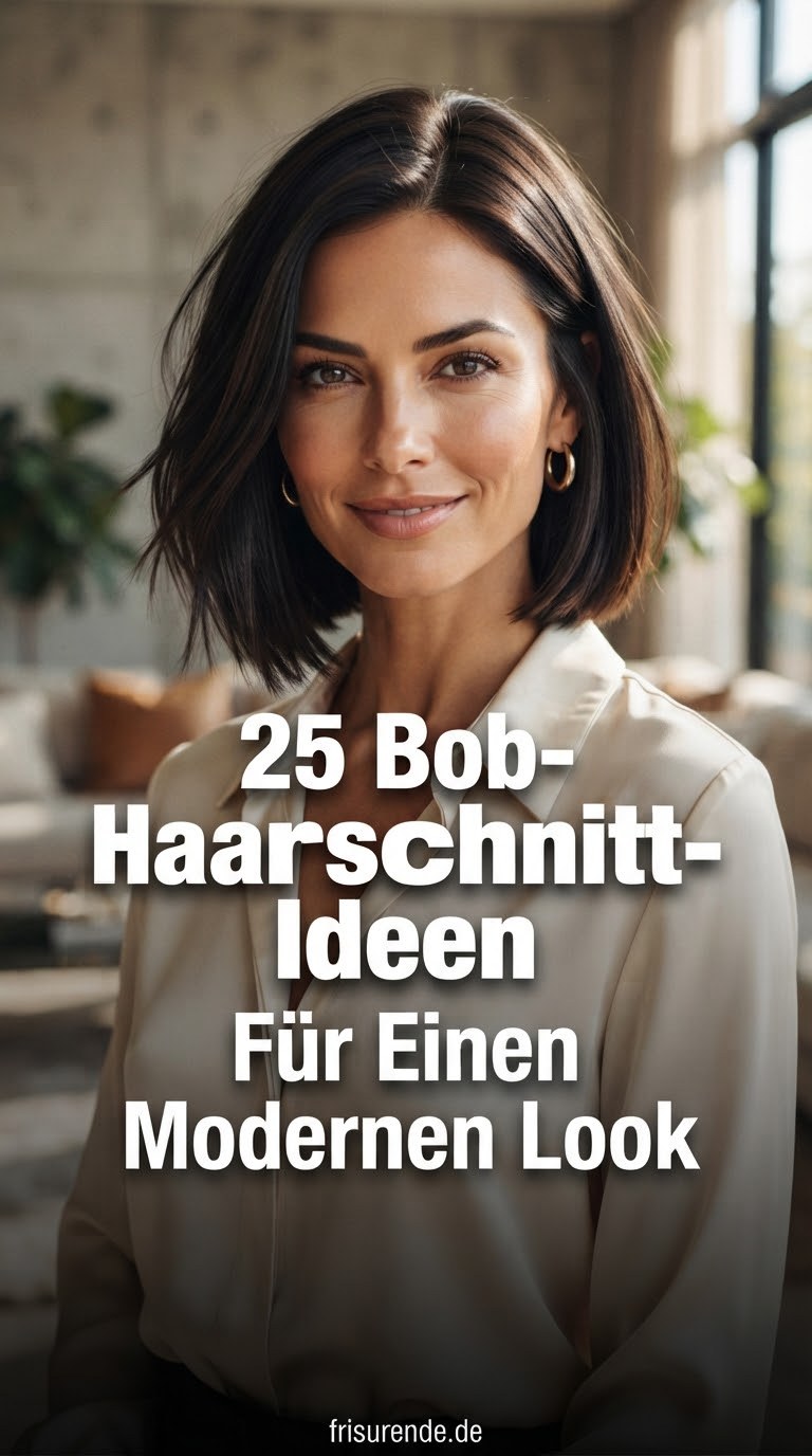 25 Bob-Haarschnitt-Ideen Für Einen Modernen Look