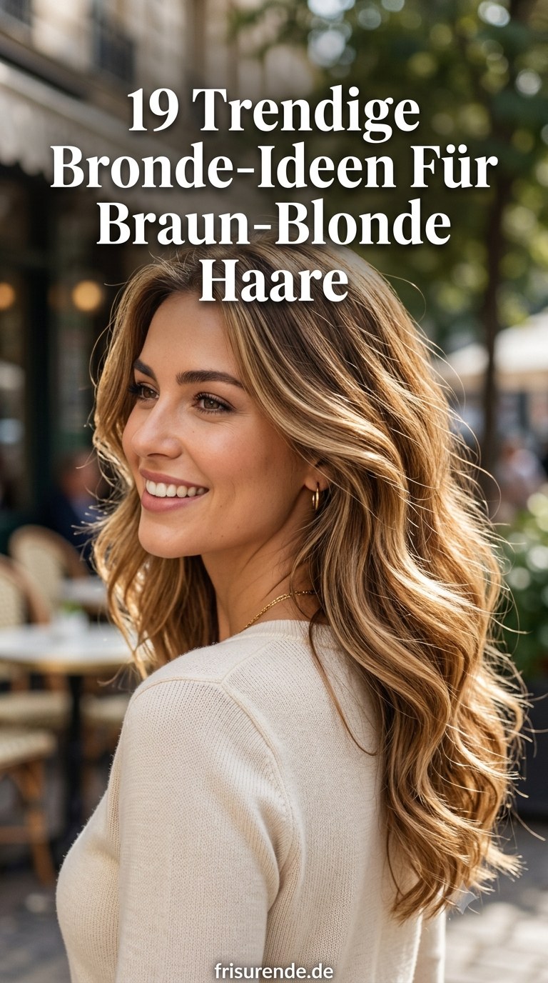 19 Trendige Bronde-Ideen Für Braun-Blonde Haare