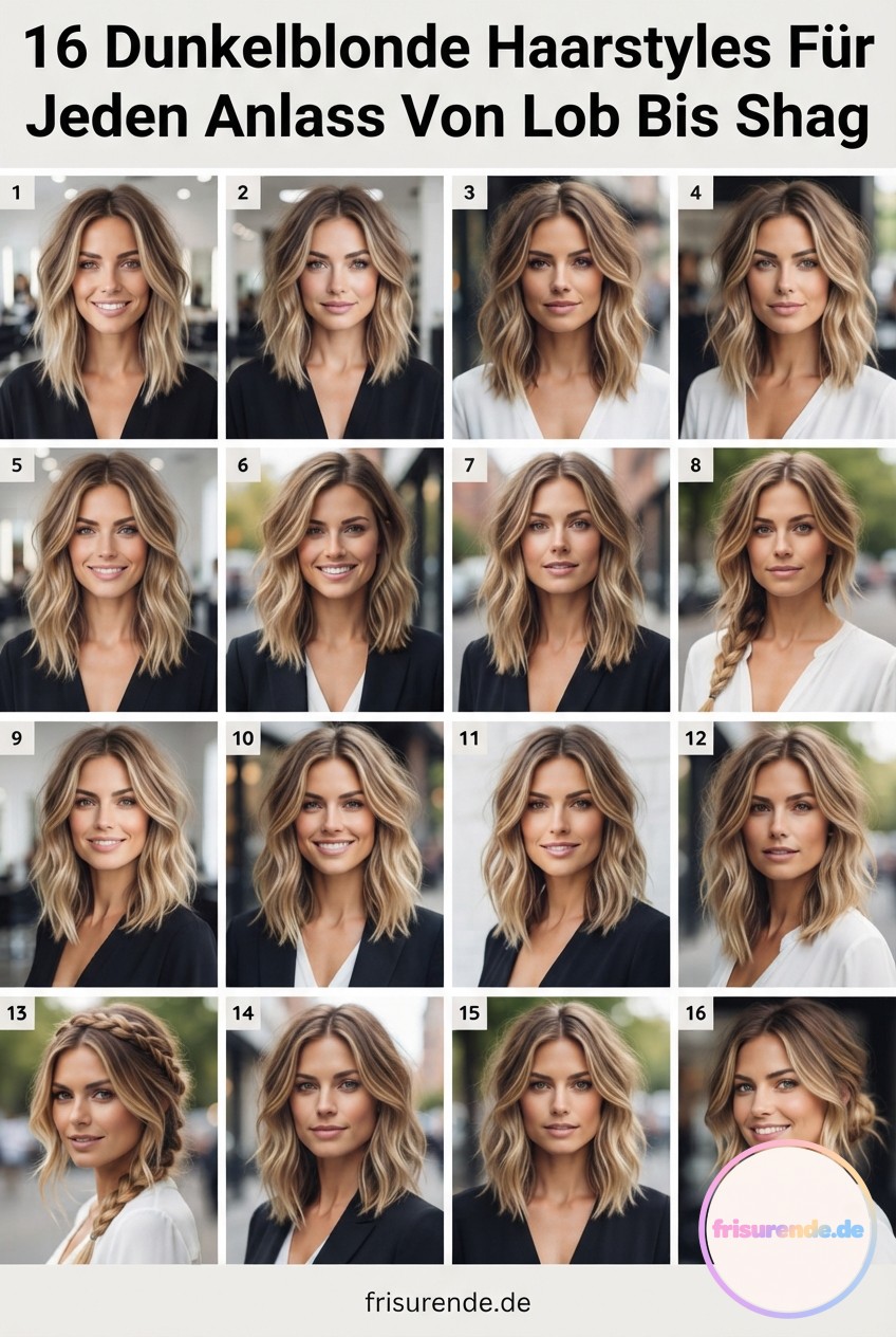 16 Dunkelblonde Haarstyles Für Jeden Anlass Von Lob Bis Shag