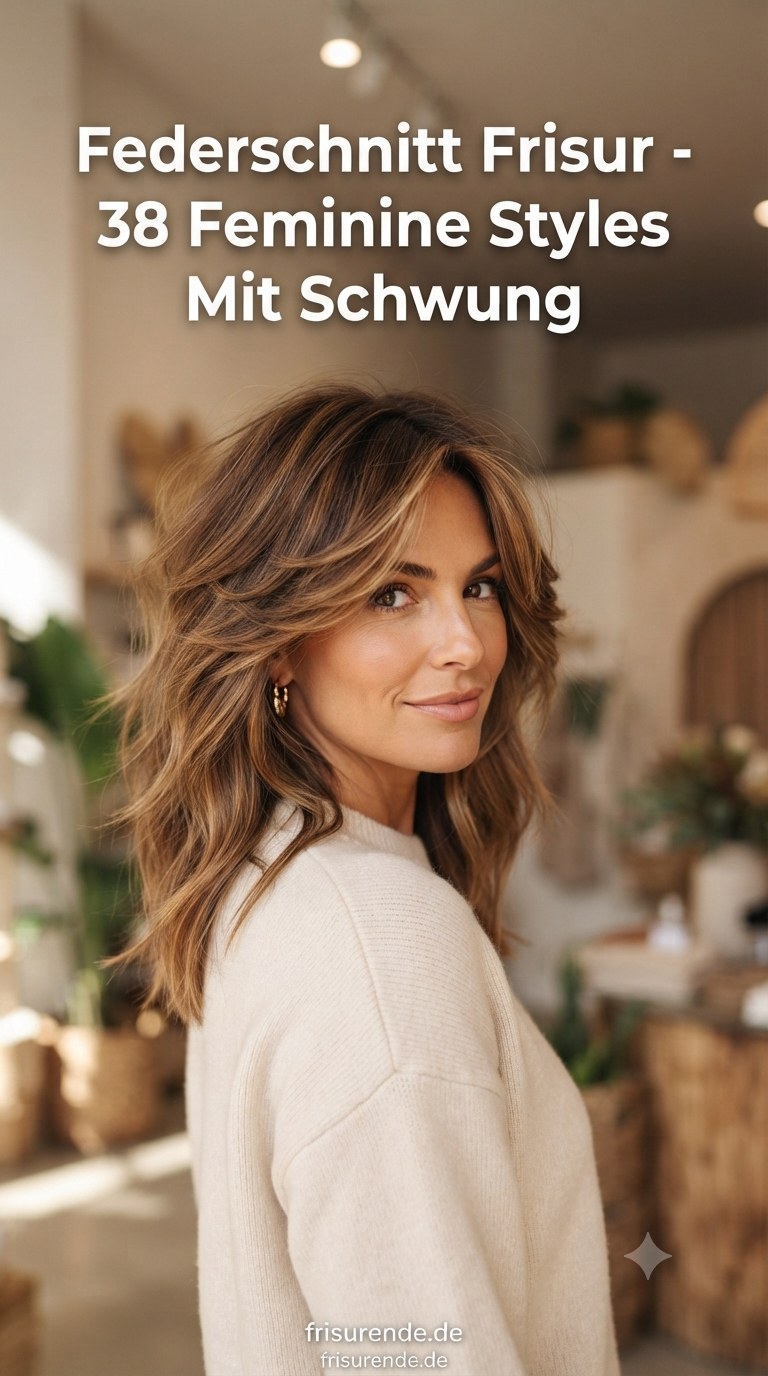 Federschnitt Frisur - 38 Feminine Styles Mit Schwung