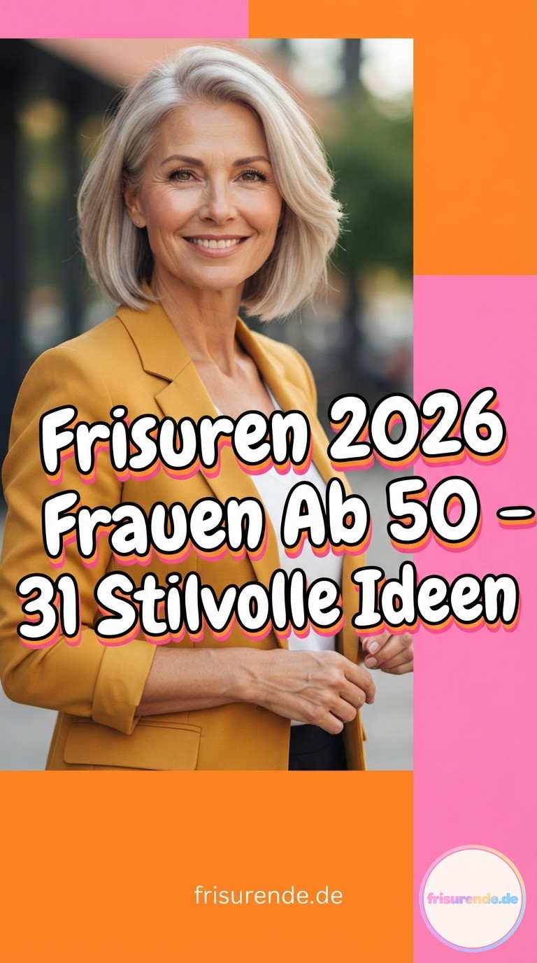Frisuren 2026 Frauen Ab 50 - 31 Stilvolle Ideen
