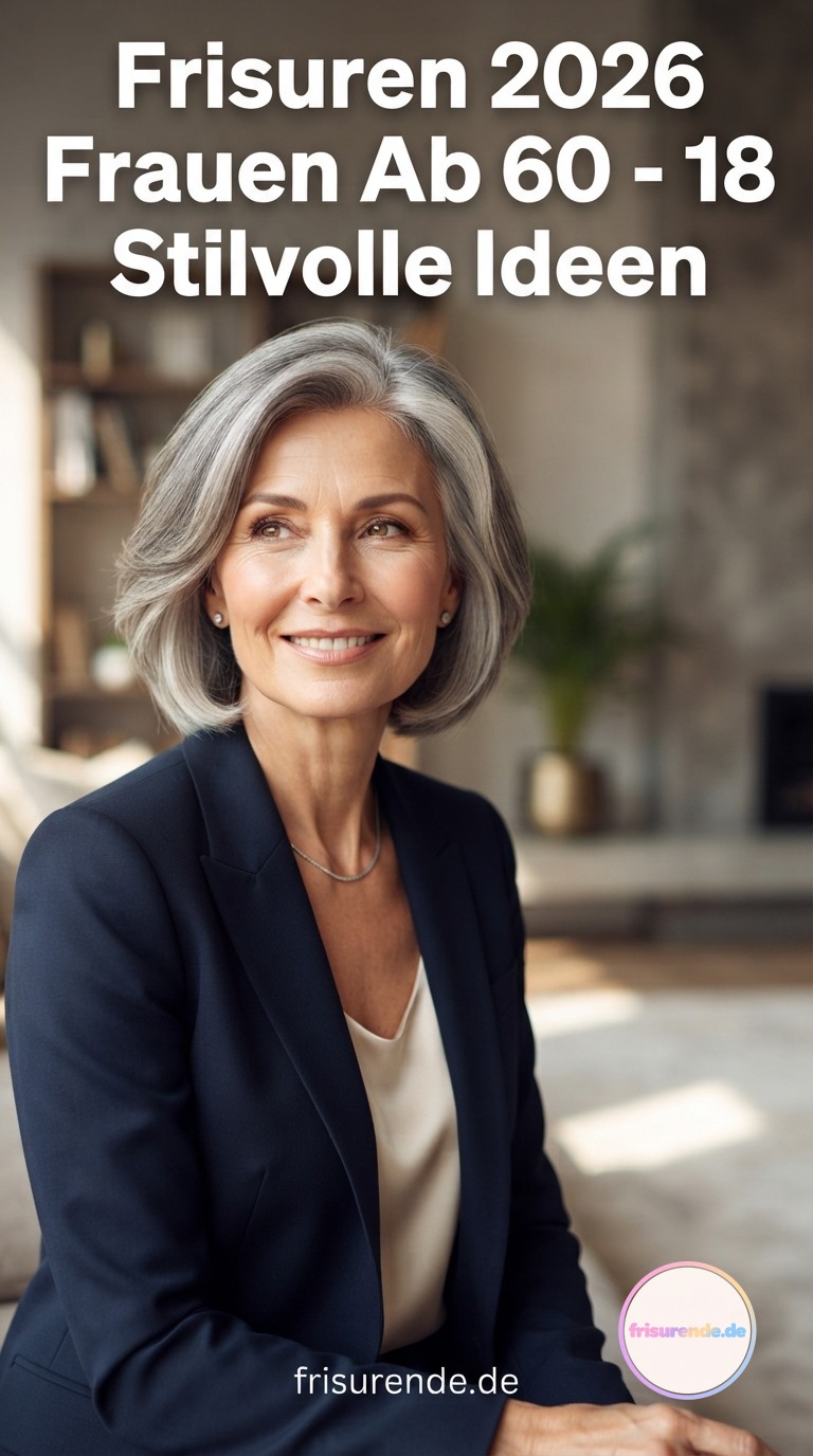 Frisuren 2026 Frauen Ab 60 - 18 Stilvolle Ideen