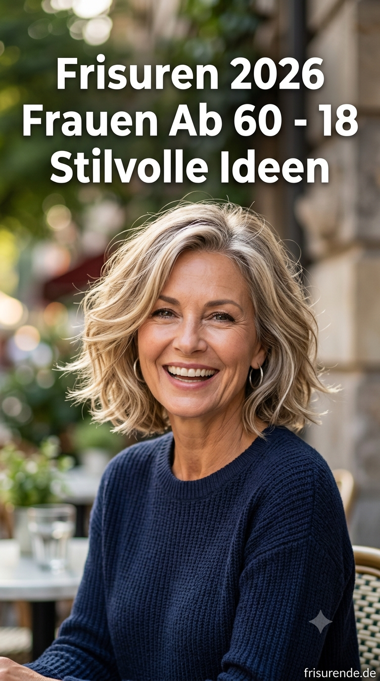 Frisuren 2026 Frauen Ab 60 - 18 Stilvolle Ideen