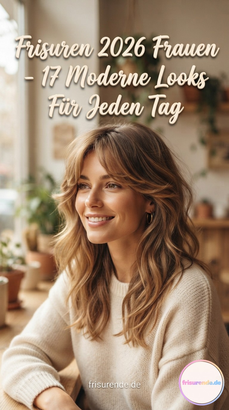 Frisuren 2026 Frauen - 17 Moderne Looks Für Jeden Tag