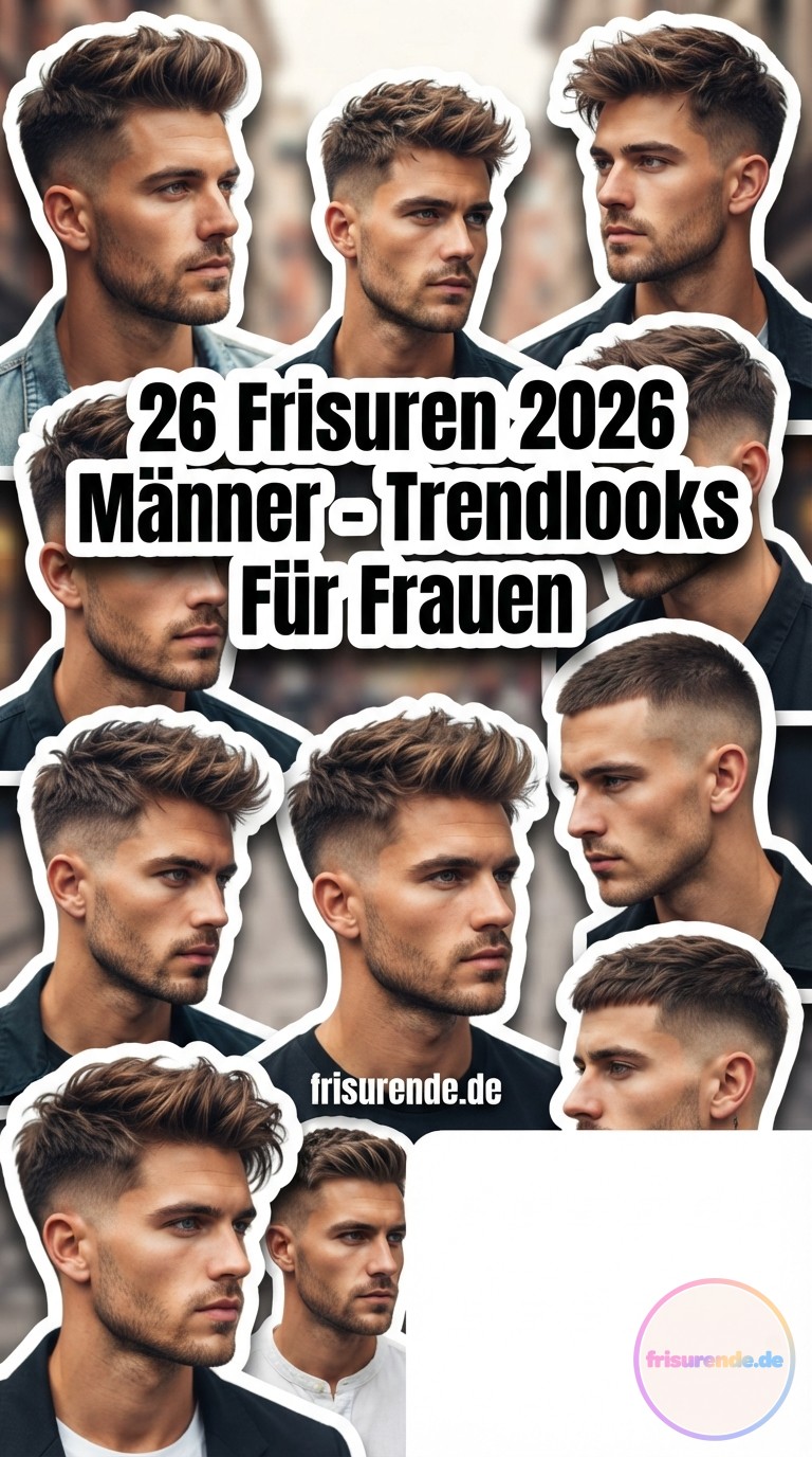 26 Frisuren 2026 Männer - Trendlooks Für Frauen