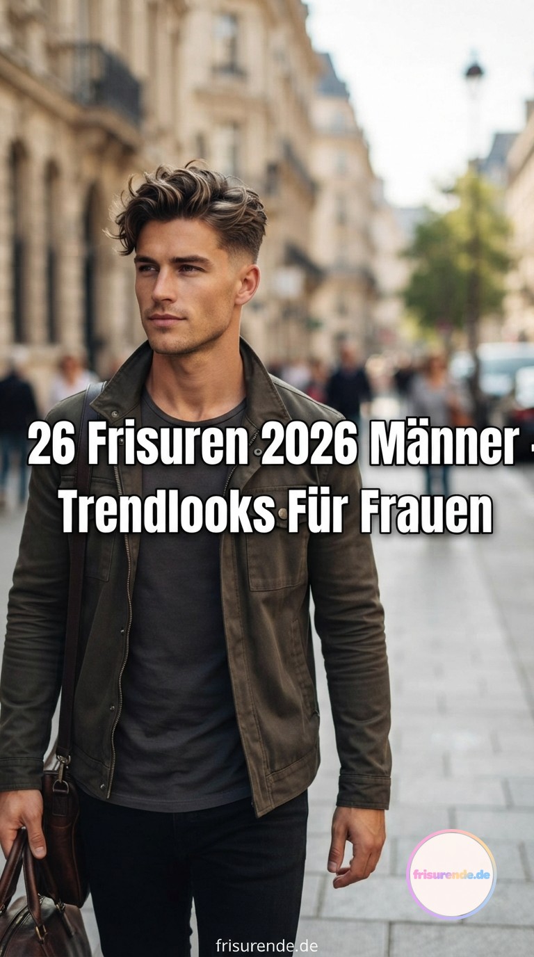 26 Frisuren 2026 Männer - Trendlooks Für Frauen