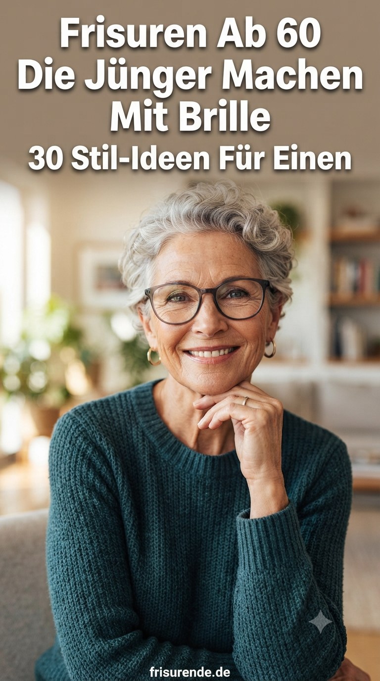 Frisuren Ab 60 Die Jünger Machen Mit Brille 30 Stil-Ideen Für Einen Frischen Look