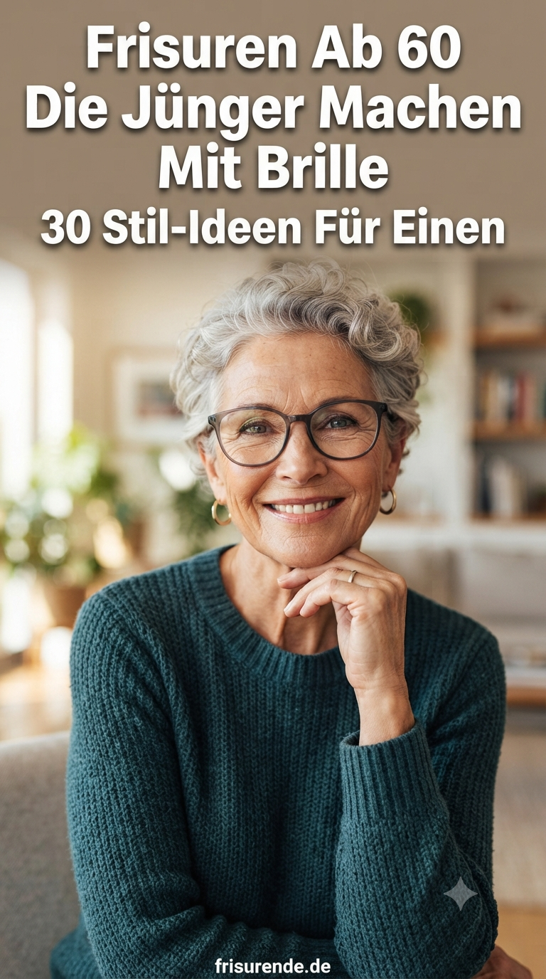 Frisuren Ab 60 Die Jünger Machen Mit Brille 30 Stil-Ideen Für Einen Frischen Look