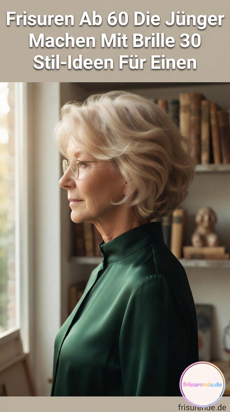 Frisuren Ab 60 Die Jünger Machen Mit Brille 30 Stil-Ideen Für Einen Frischen Look
