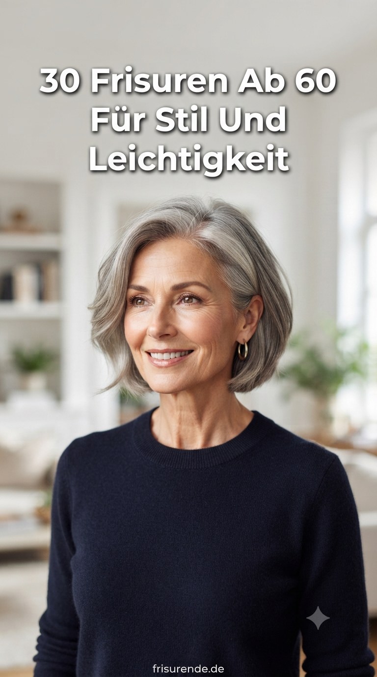 30 Frisuren Ab 60 Für Stil Und Leichtigkeit