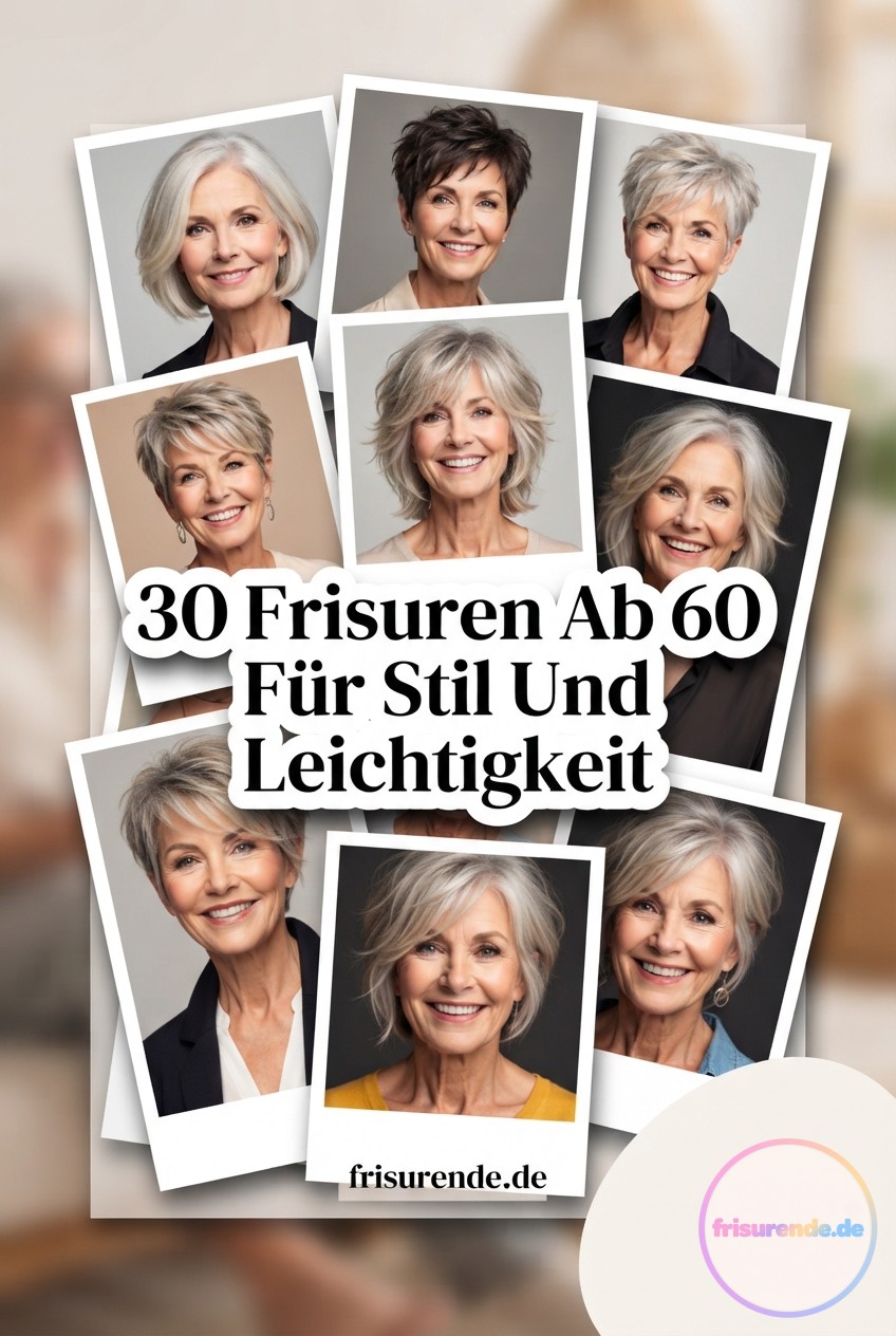 30 Frisuren Ab 60 Für Stil Und Leichtigkeit