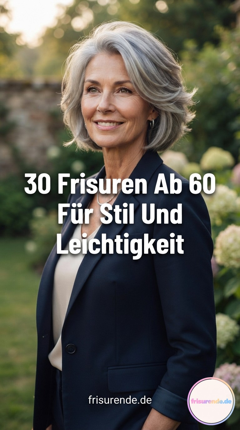 30 Frisuren Ab 60 Für Stil Und Leichtigkeit
