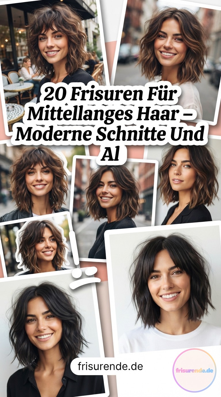 20 Frisuren Für Mittellanges Haar – Moderne Schnitte Und Alltagsfreundliche Stylingtipps