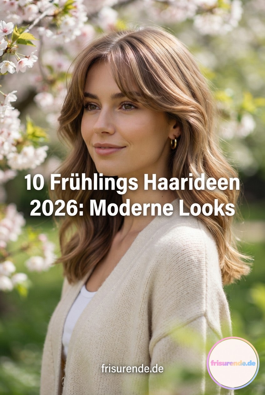 10 Frühlings Haarideen 2026: Moderne Looks