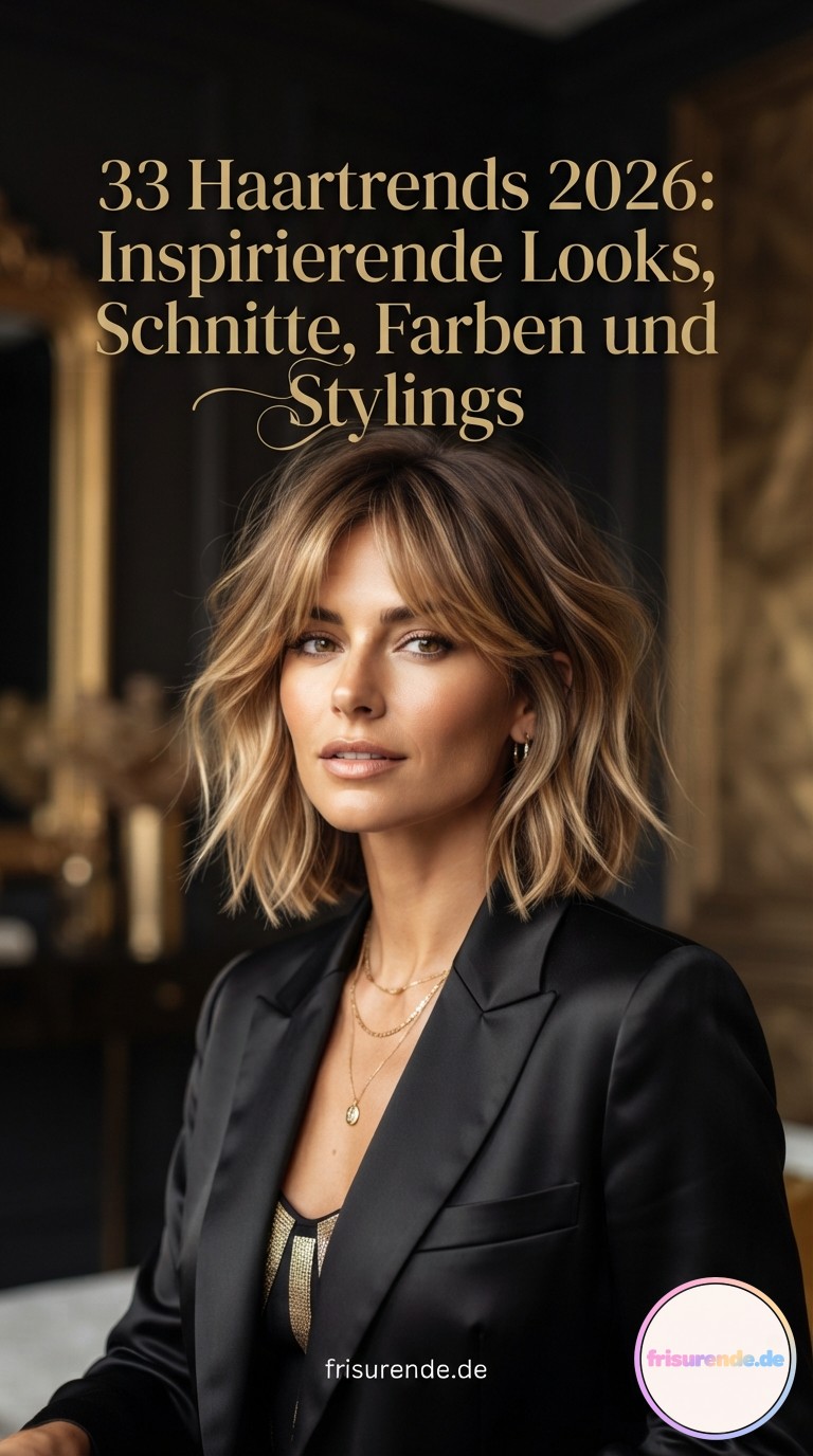 33 Haartrends 2026: Inspirierende Looks, Schnitte, Farben und Stylings für das neue Jahr