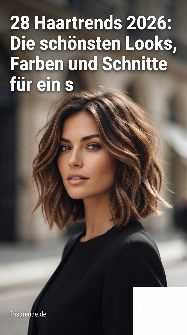 28 Haartrends 2026: Die schönsten Looks, Farben und Schnitte für ein stilvolles Jahr