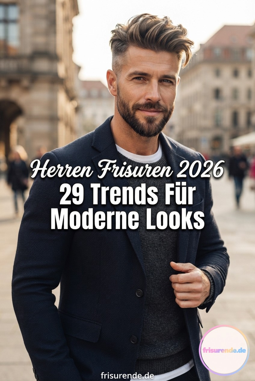 Herren Frisuren 2026 - 29 Trends Für Moderne Looks