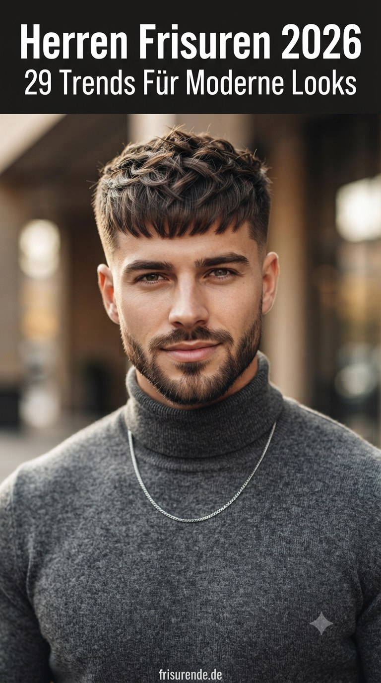Herren Frisuren 2026 - 29 Trends Für Moderne Looks