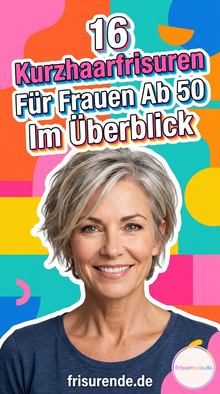 16 Kurzhaarfrisuren Für Frauen Ab 50 Im Überblick