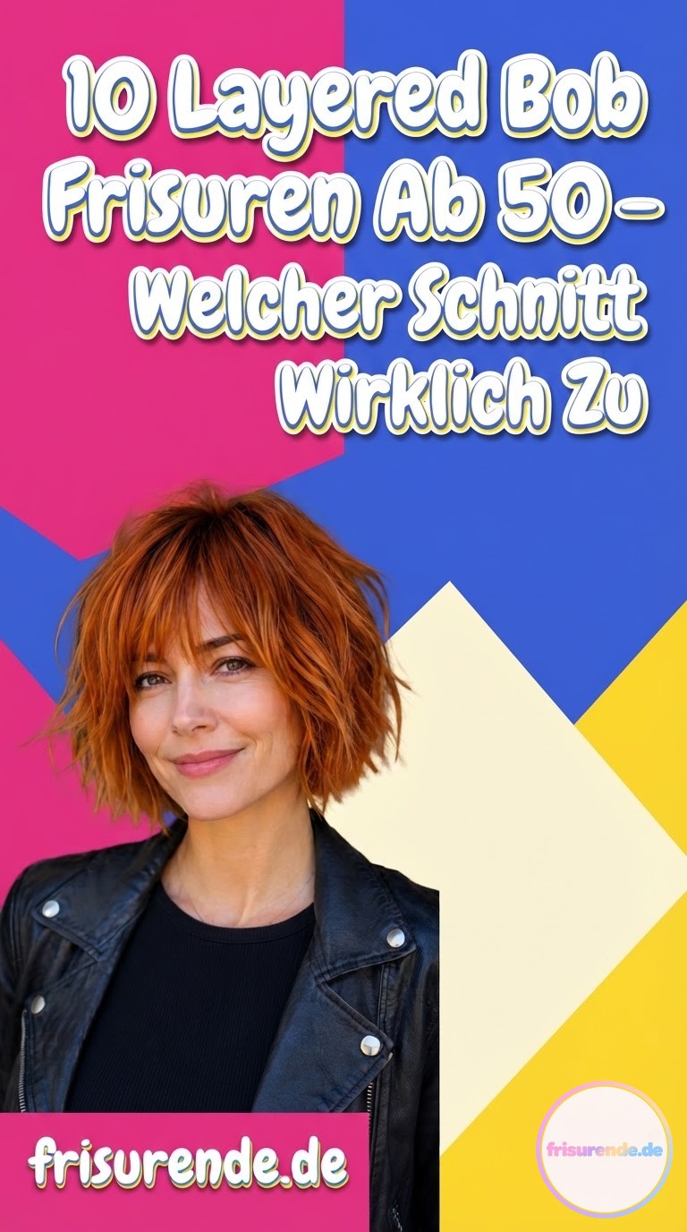 10 Layered Bob Frisuren Ab 50 - Welcher Schnitt Wirklich Zu