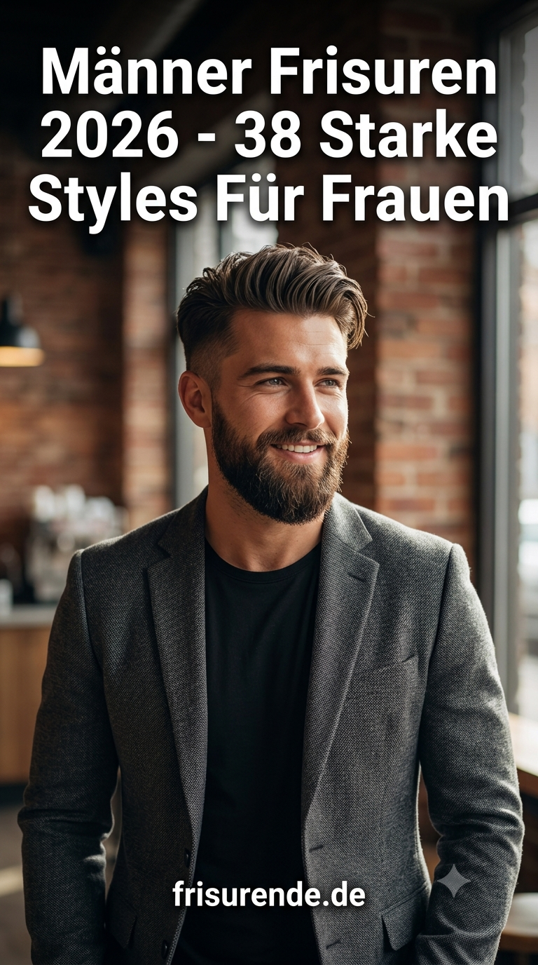 Männer Frisuren 2026 - 38 Starke Styles Für Frauen