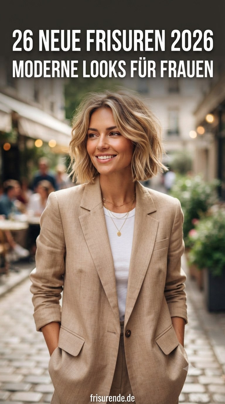 26 Neue Frisuren 2026 - Moderne Looks Für Frauen