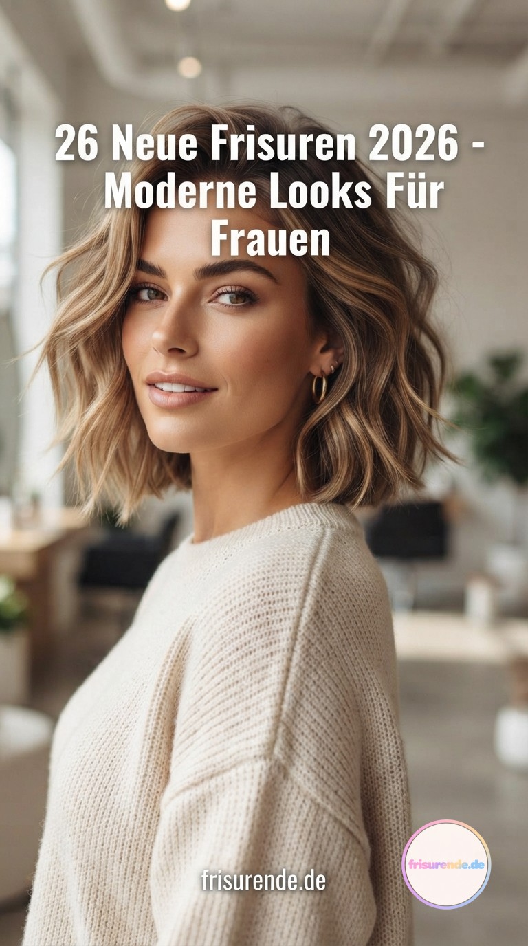 26 Neue Frisuren 2026 - Moderne Looks Für Frauen
