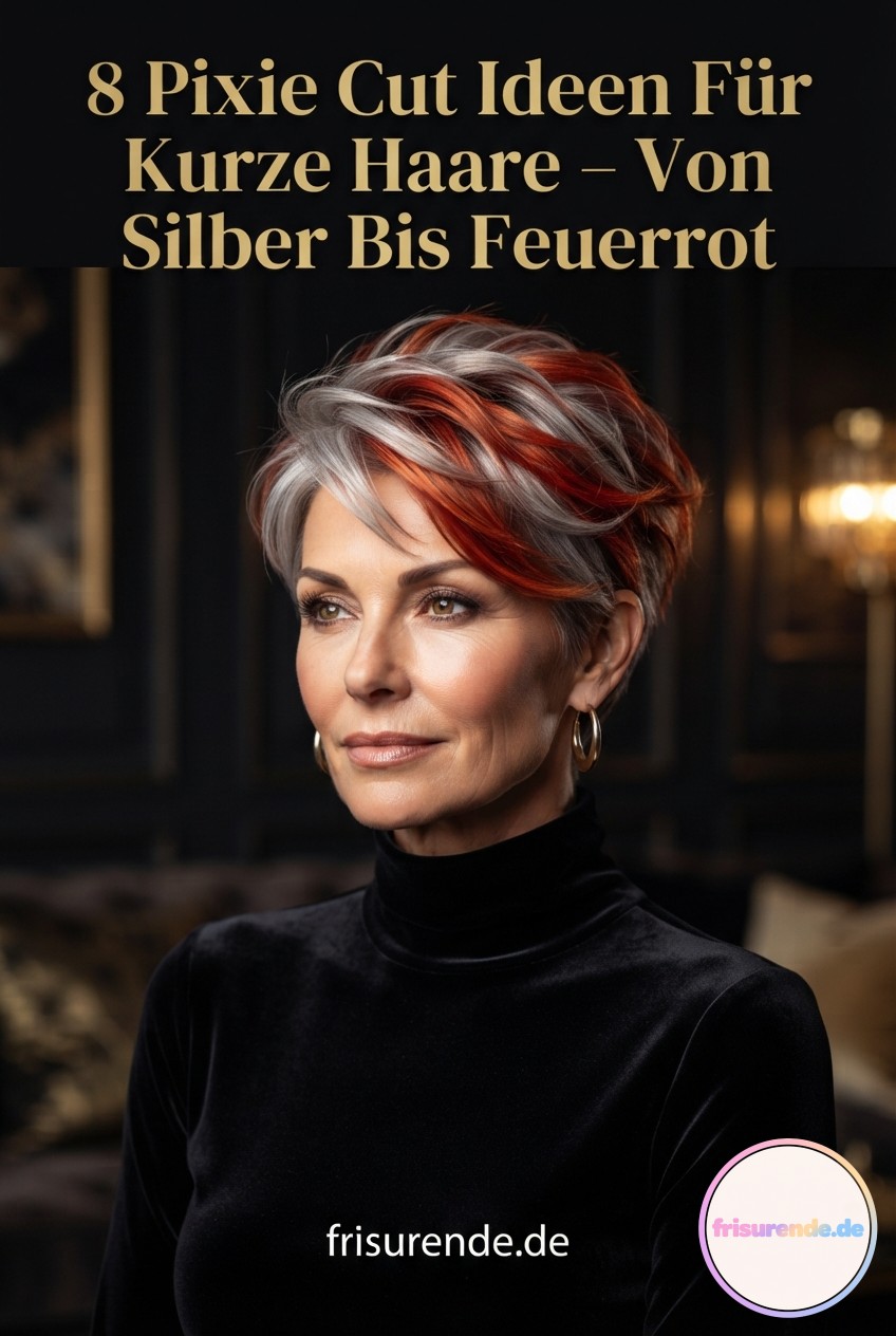 8 Pixie Cut Ideen Für Kurze Haare – Von Silber Bis Feuerrot