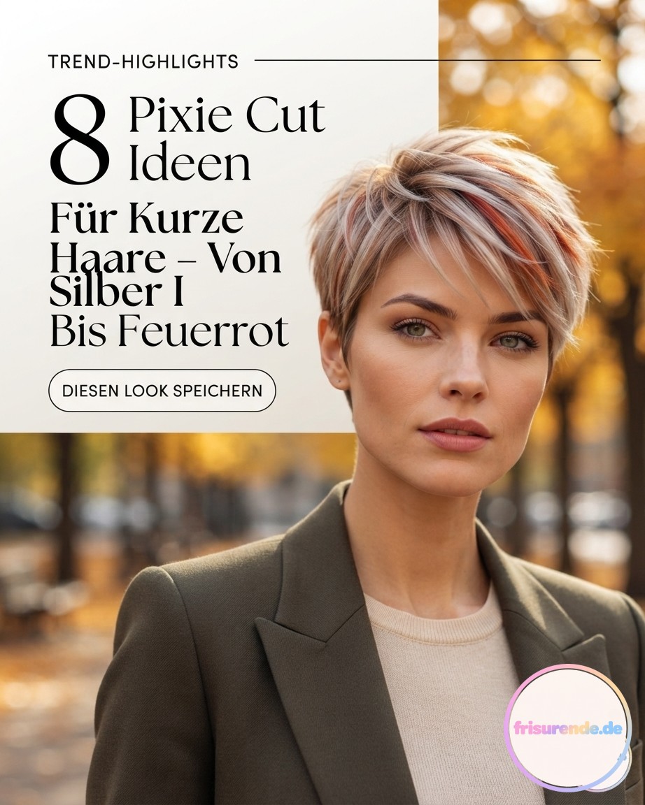 8 Pixie Cut Ideen Für Kurze Haare – Von Silber Bis Feuerrot