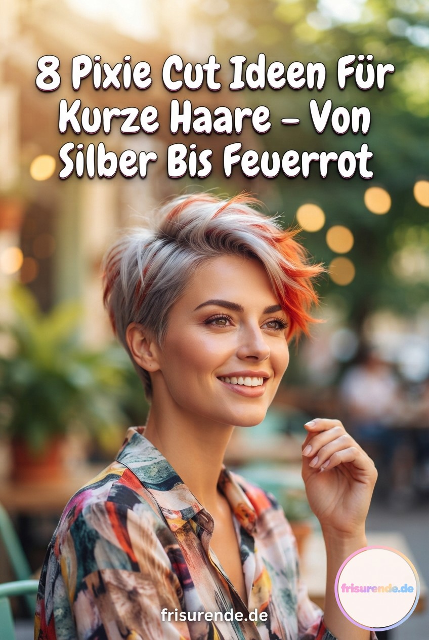 8 Pixie Cut Ideen Für Kurze Haare – Von Silber Bis Feuerrot