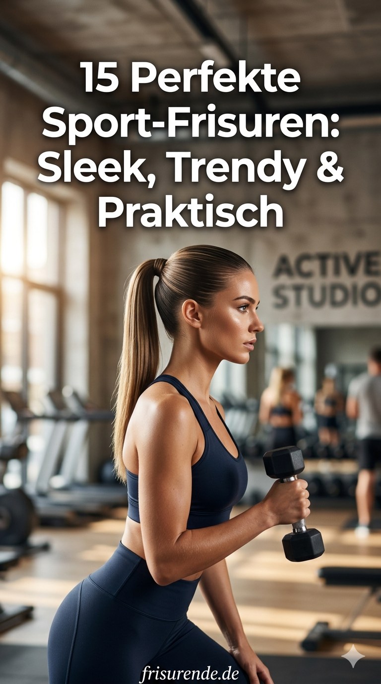 15 Perfekte Sport-Frisuren: Sleek, Trendy & Praktisch
