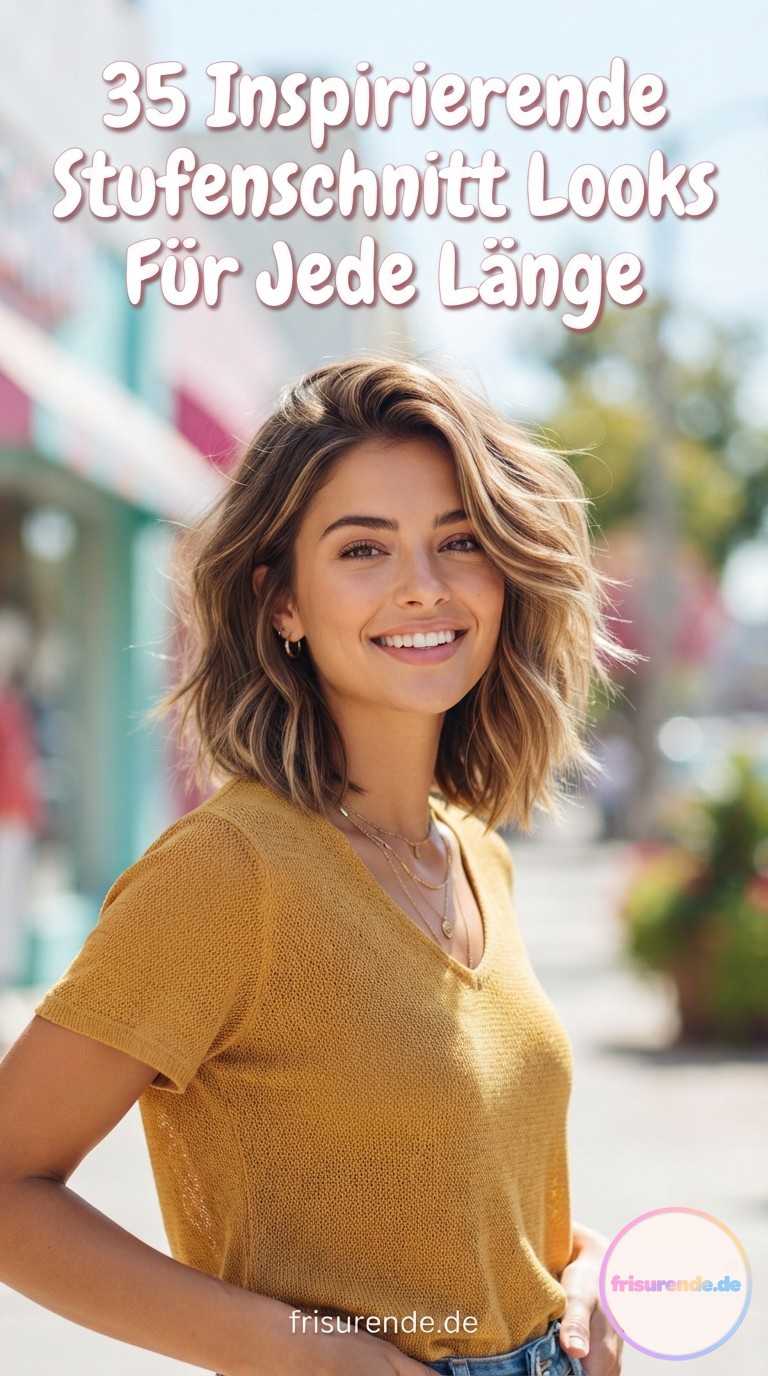 35 Inspirierende Stufenschnitt Looks Für Jede Länge