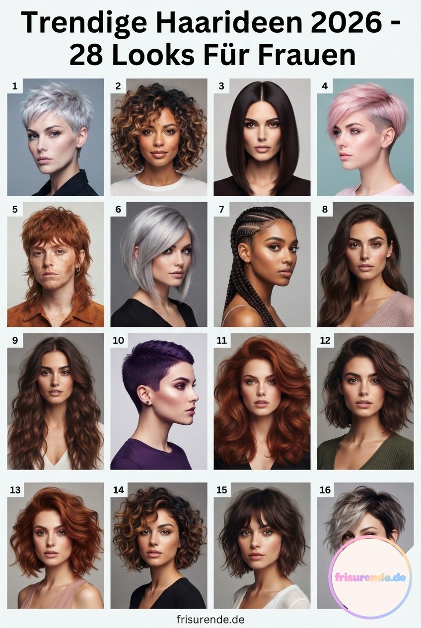 Trendige Haarideen 2026 - 28 Looks Für Frauen