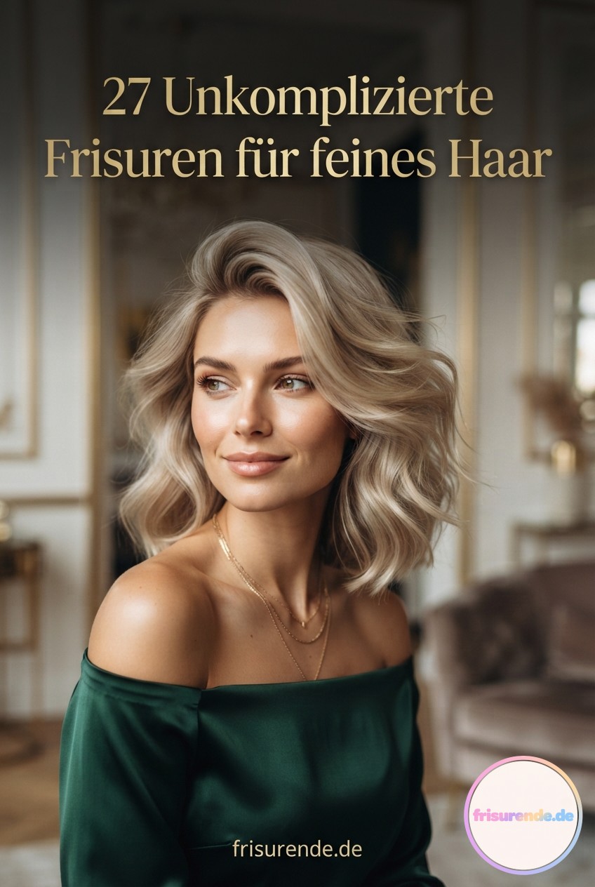 27 Unkomplizierte Frisuren für feines Haar